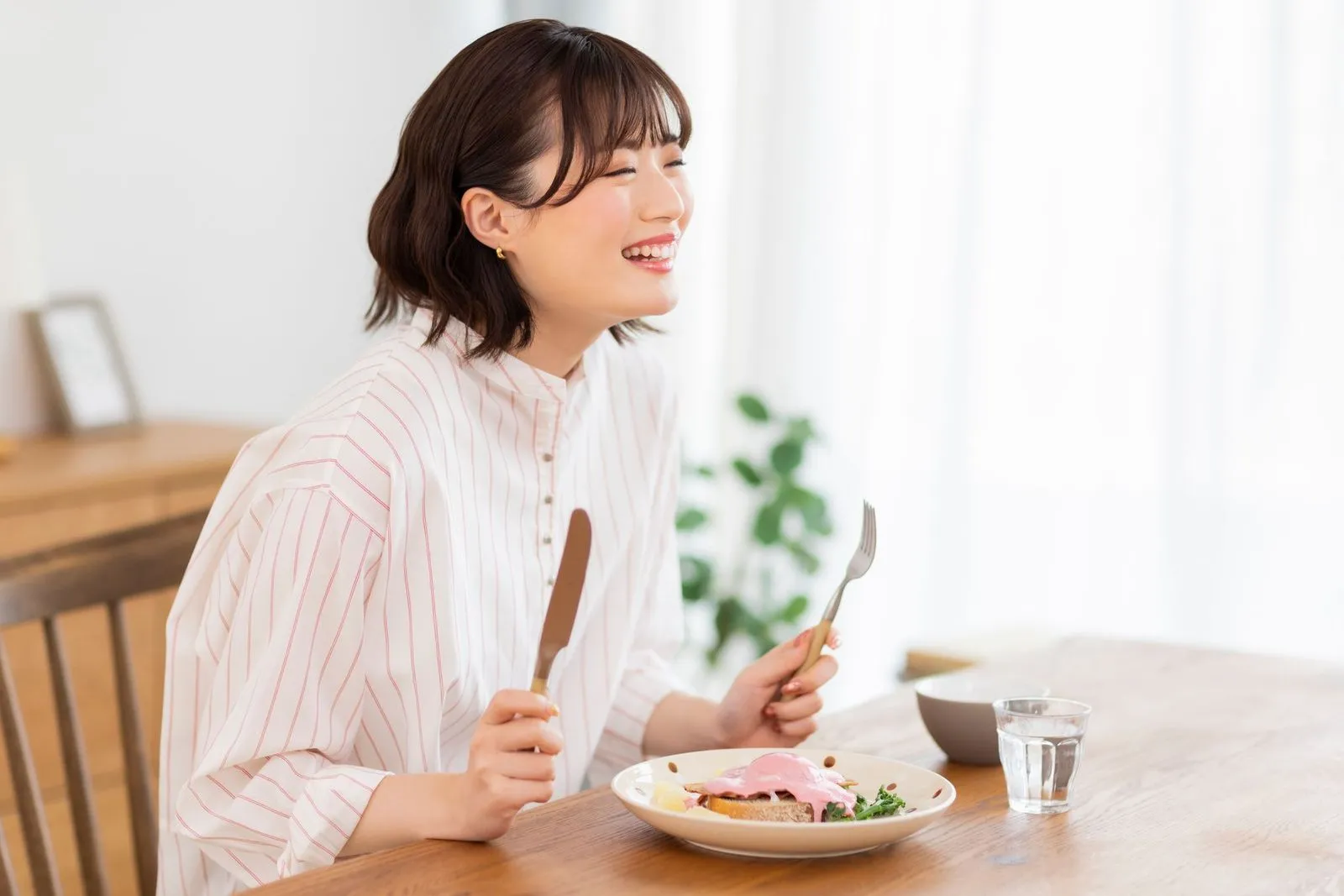 食事や歯磨きがラクラク